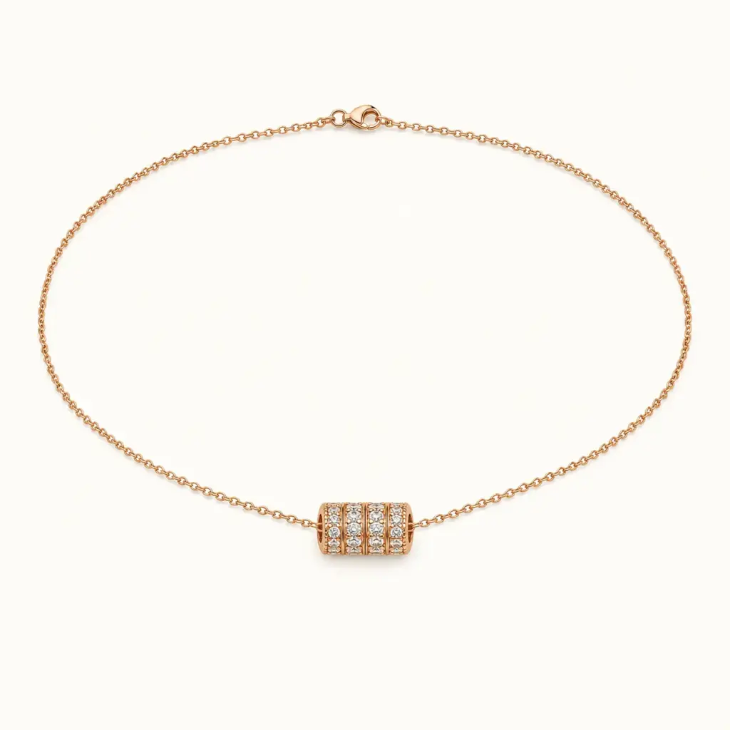 APM Large Curve Necklace on a white catalogue background